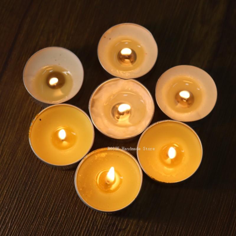 空のティーワックス丸型アルミボックス100ウィックステッカー - Candle Making Supplies Wholesale のレビューと価格