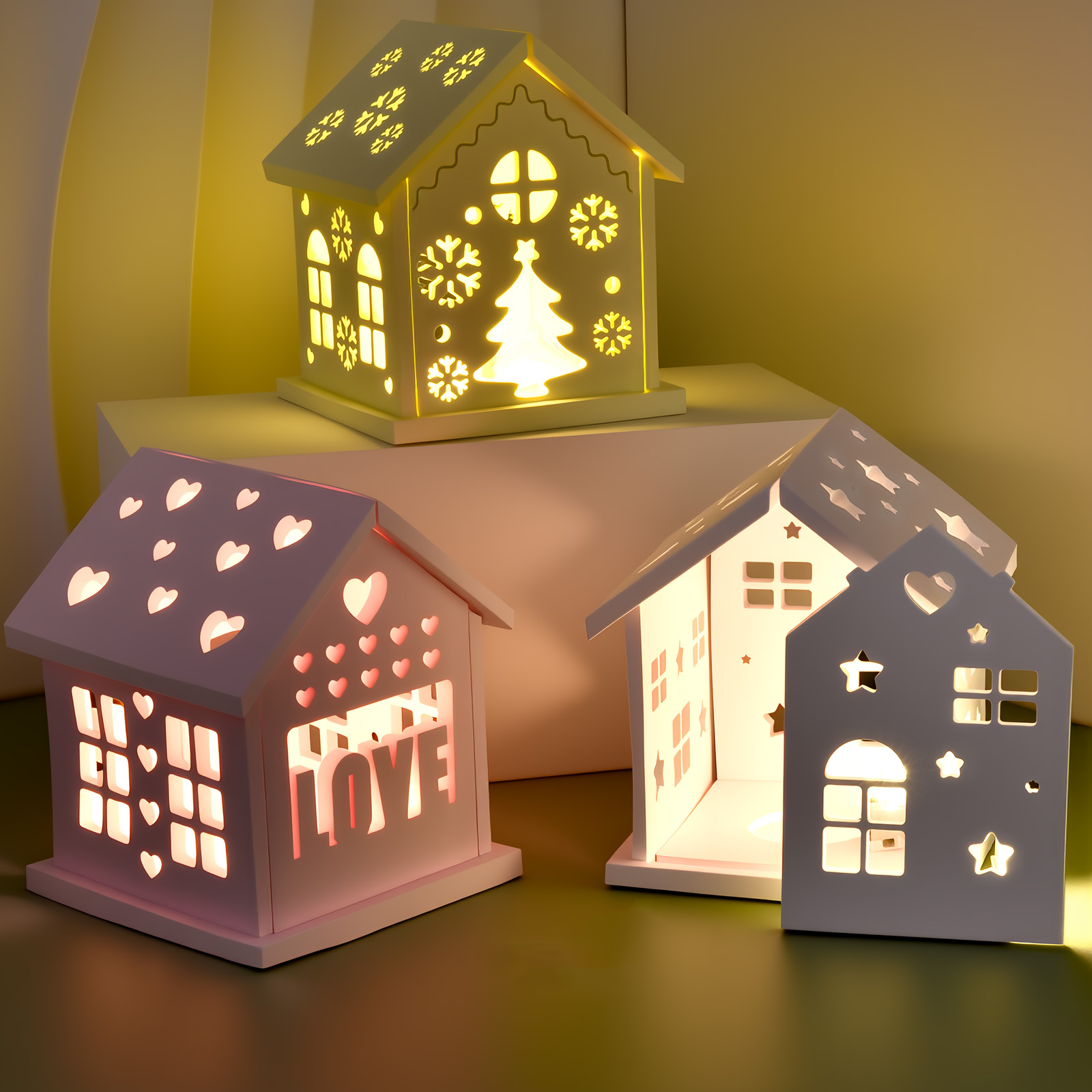 3Dハウスシリコンモールド DIY クリスマスツリー ラブス - Candle Making Class のレビューと価格