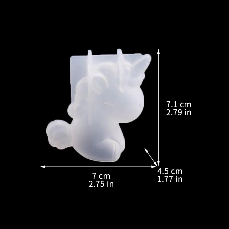 3D 幾何学的なシリコーンユニコーン猫鹿クマ型ソープキャンド - Candle Making Supplies Wholesale のレビューと価格