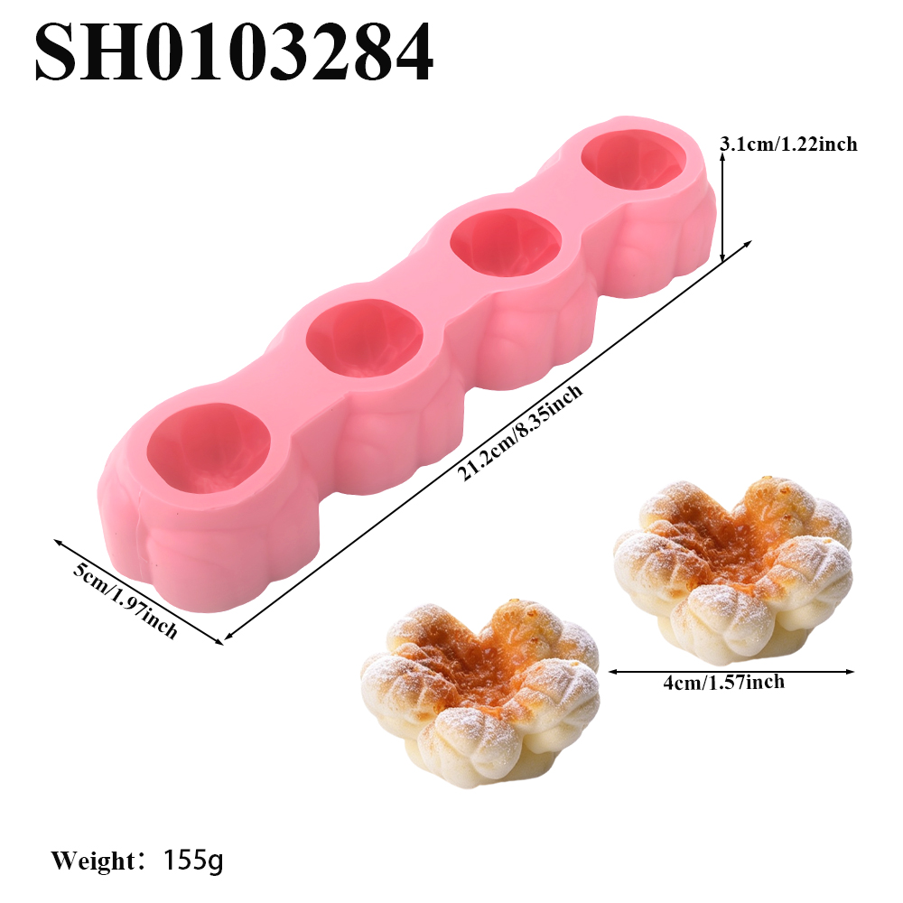 1セルまたは4セルポップコーンデザイン食品グレードシリコンケ - Candle Making Supplies Wholesale のレビューと価格