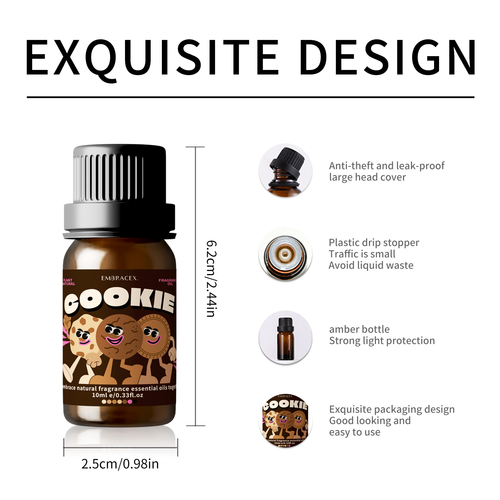 10ml クッキーの香り エッセンシャルオイル アロマセラピ - Candle Making Ingredients のレビューと価格