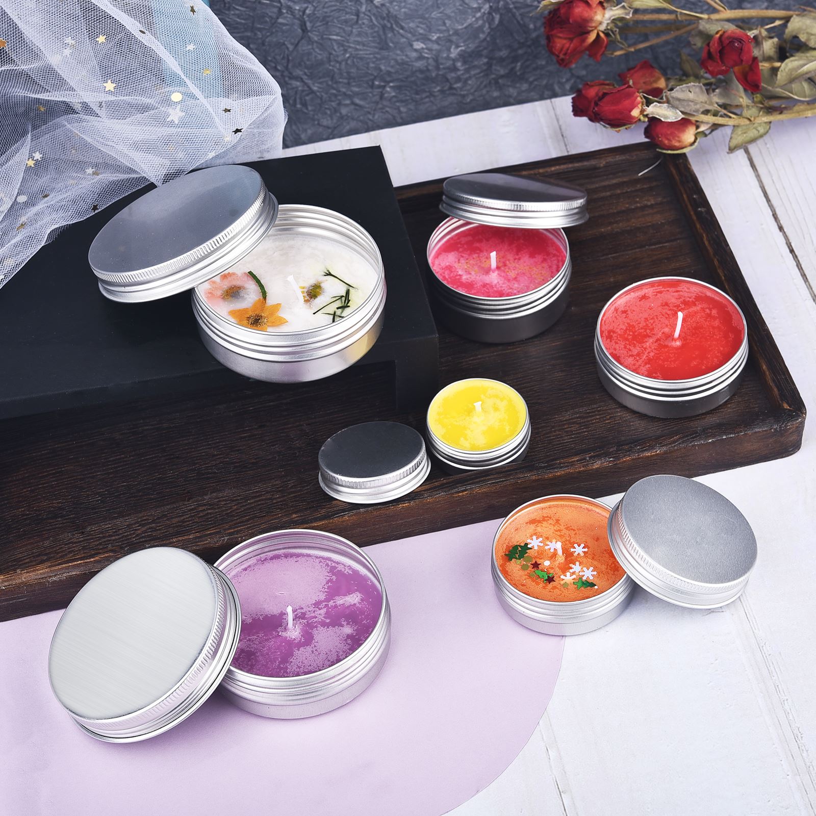 2グラム染料の色のワックスキャンドルワックス染料最適色キャン - Candle Making Kits のレビューと価格