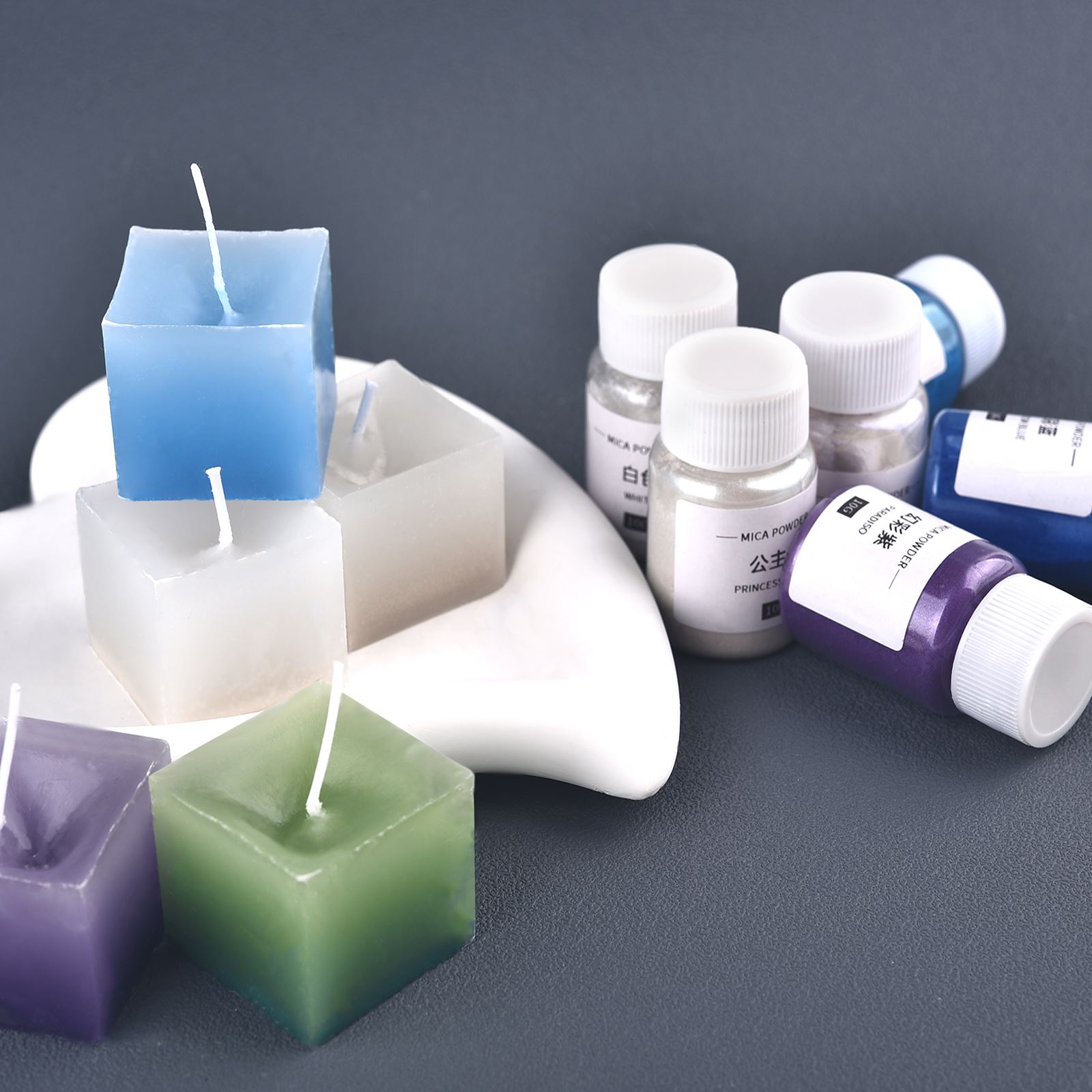 キャンドル着色剤、真珠光沢マイカパウダー、樹脂顔料、キャンド - Candle Making Supplies Wholesale のレビューと価格